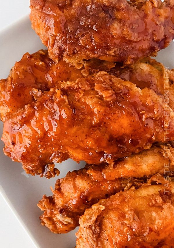 sweet and spicy fried chicken