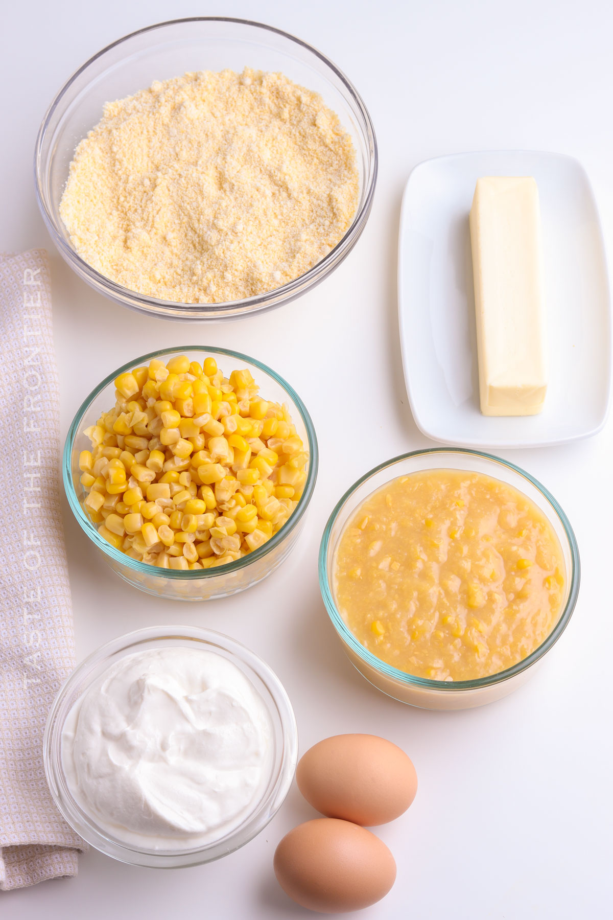 Corn Casserole with Jiffy Mix ingredients