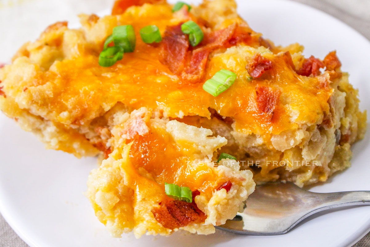 Loaded Cheesy Potato Casserole