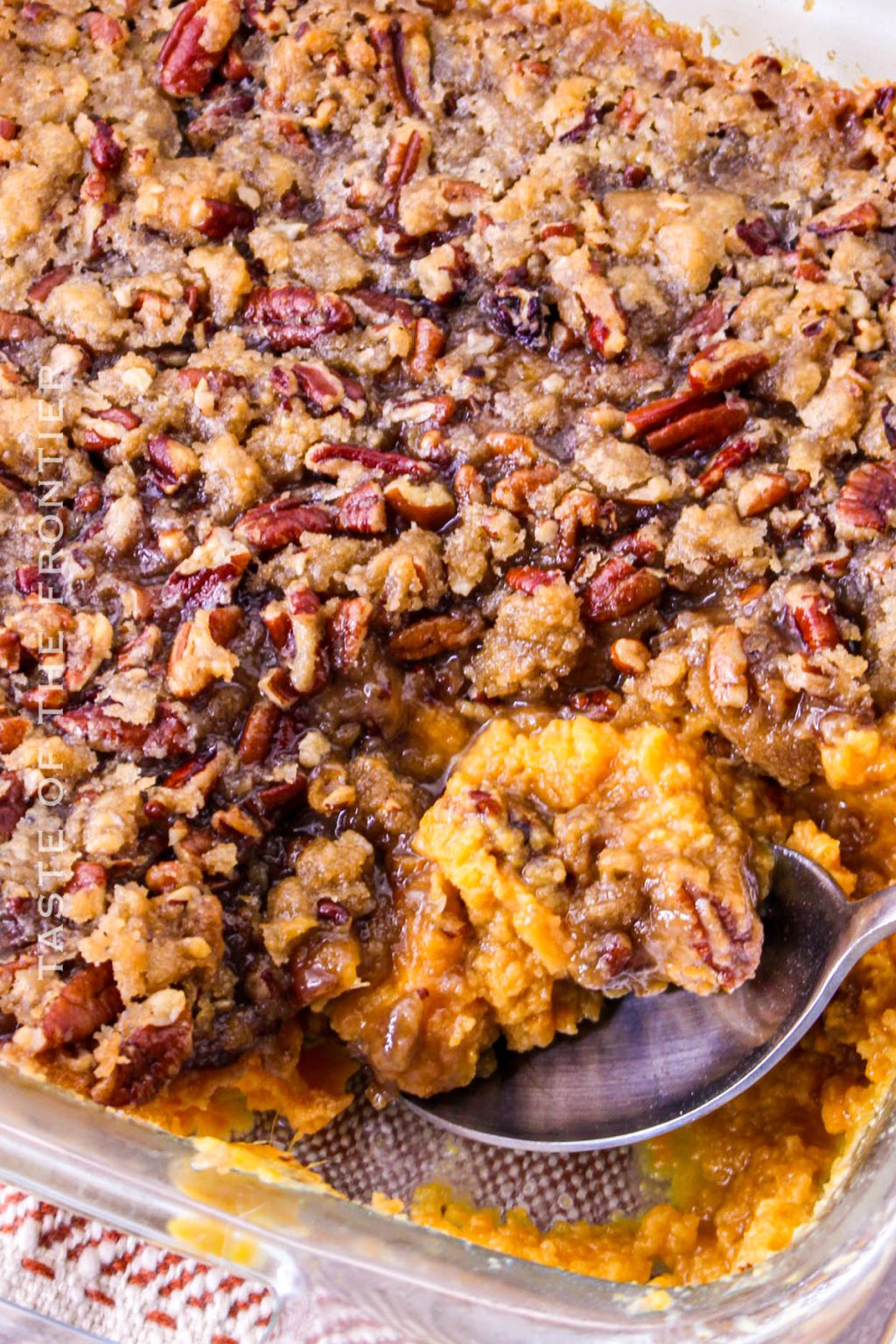 Sweet Potato Casserole with Canned Yams Taste of the Frontier