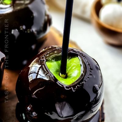 Black Candy Apples (or Poison Candy Apples)