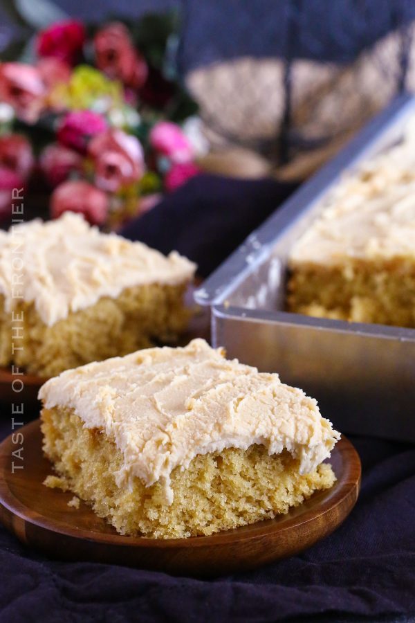 Butterscotch Cake with Butterscotch Frosting