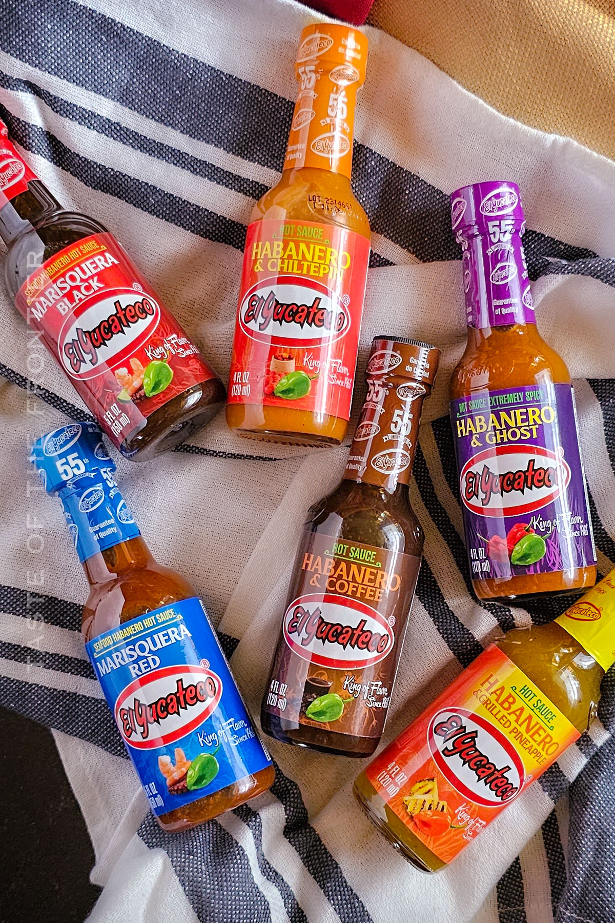 El Yucateco Hot Sauce Choices - new varieties