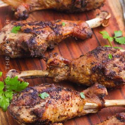 Grilled Turkey Legs