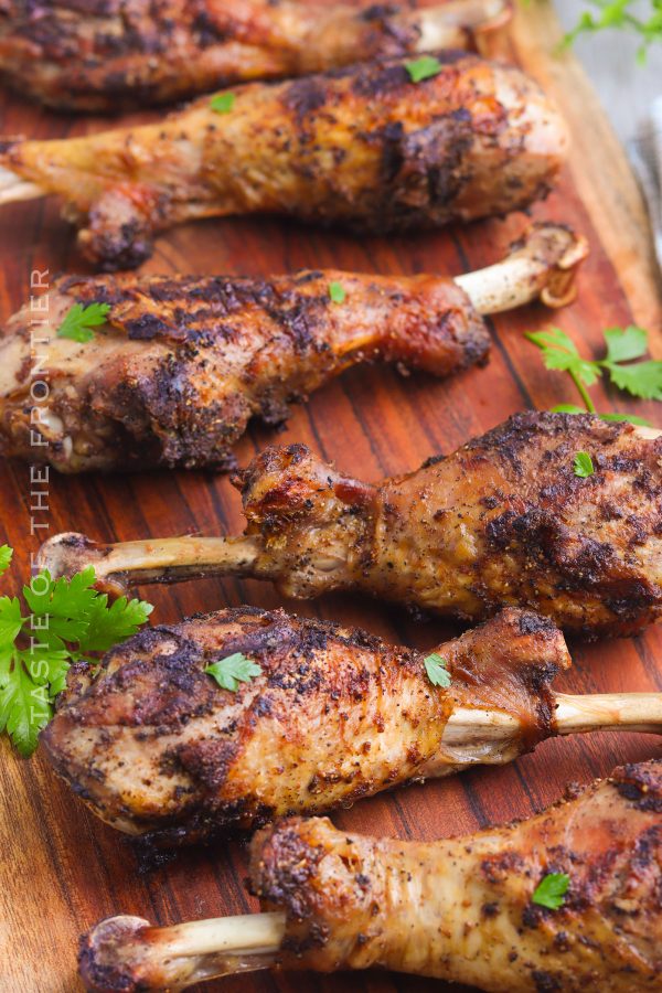 Grilled Turkey Legs