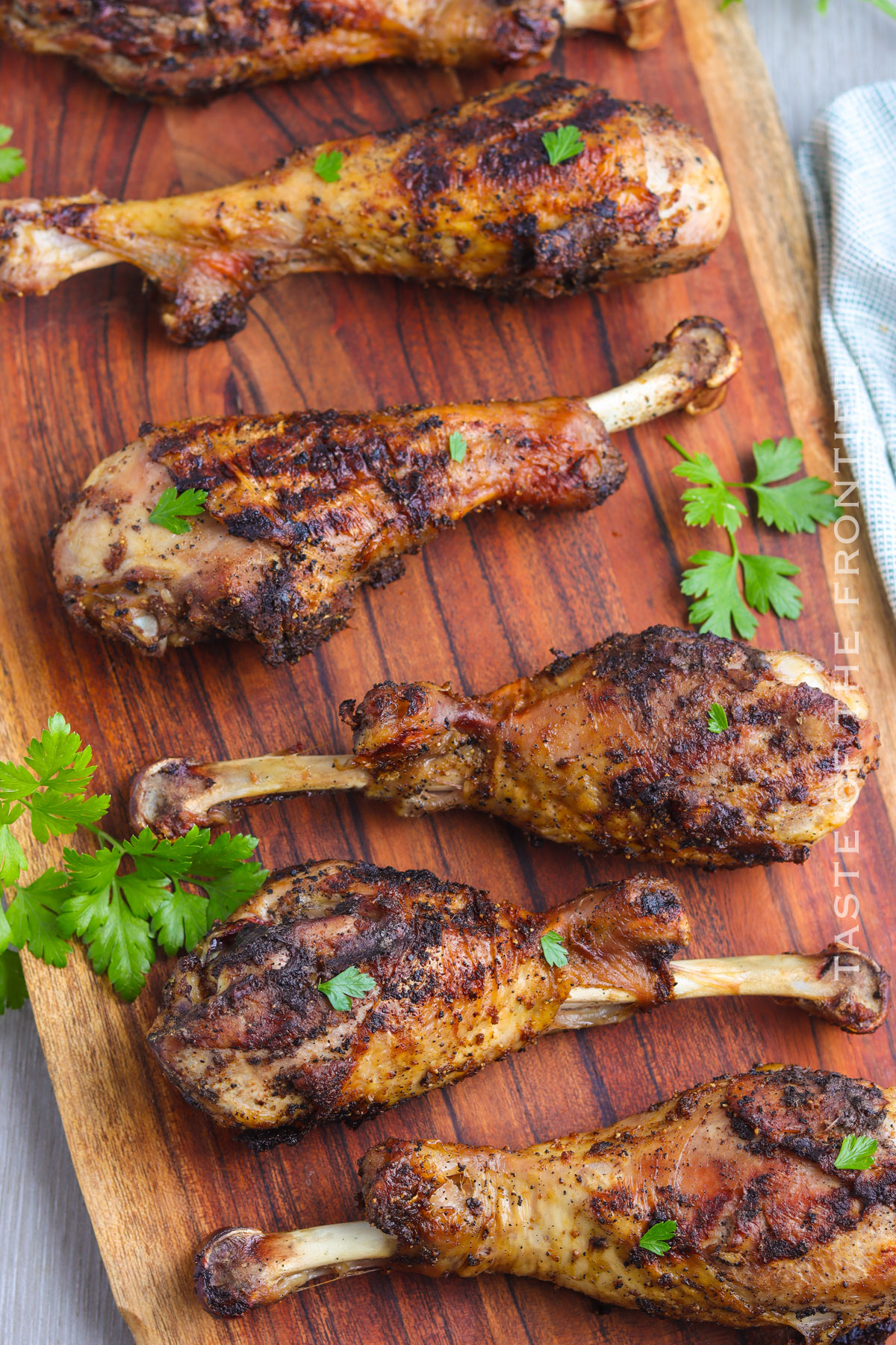 Grilled Turkey Legs recipe