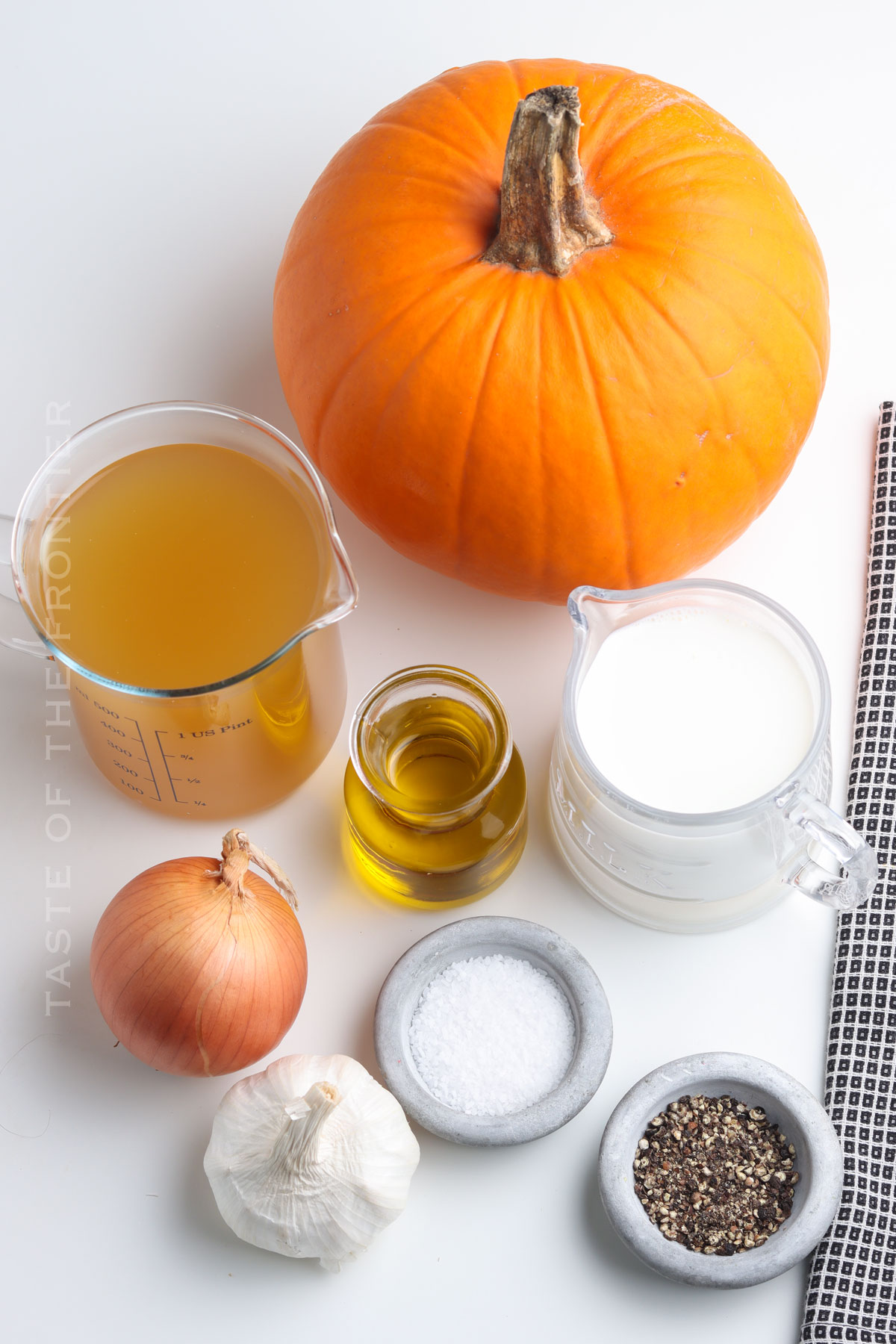 Pumpkin Soup ingredients