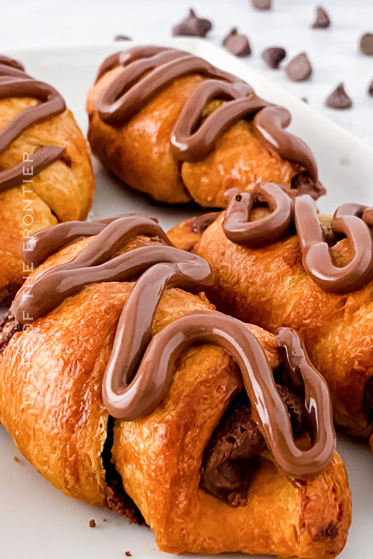 chocolate hazelnut rolls