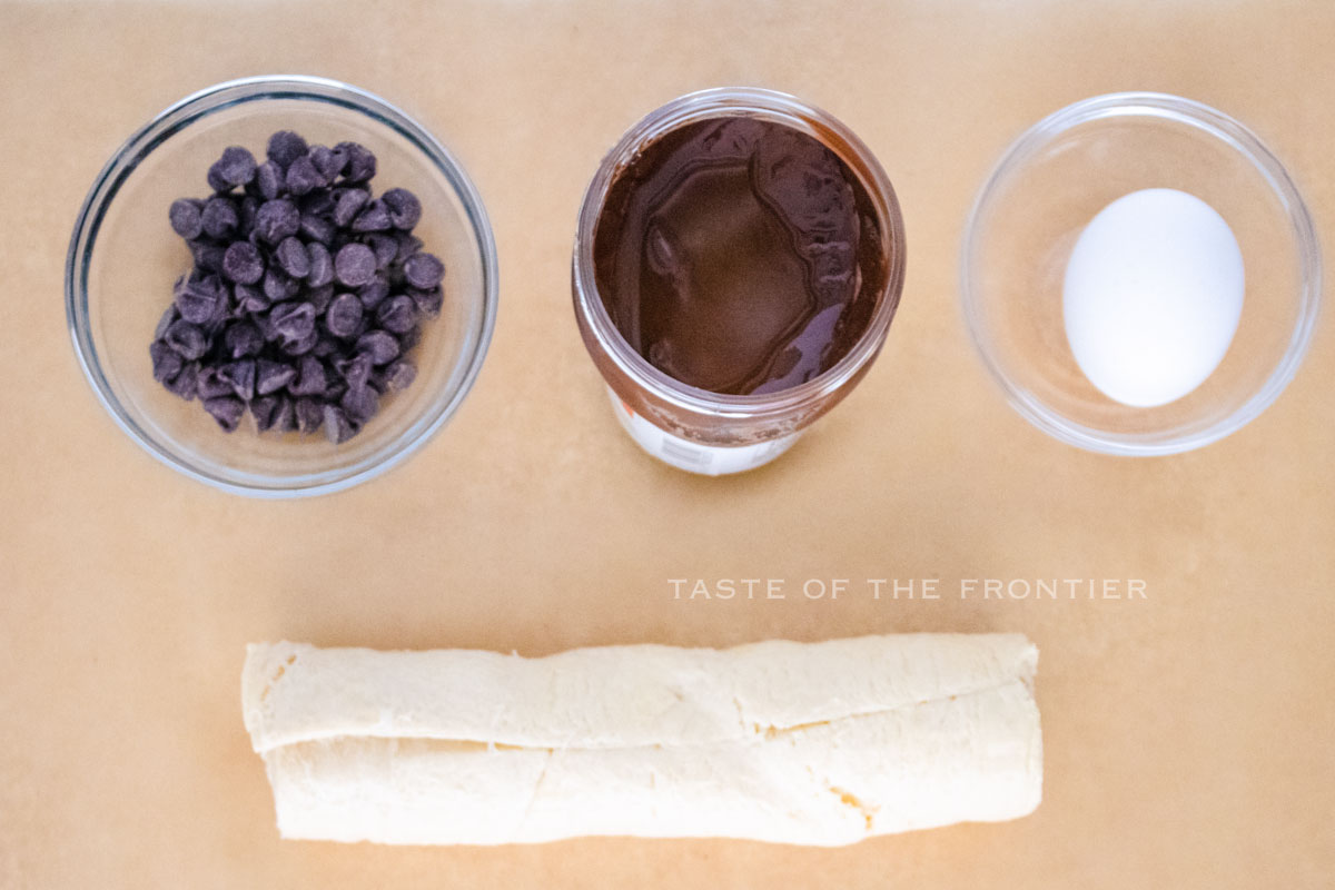Nutella Crescent Roll ingredients