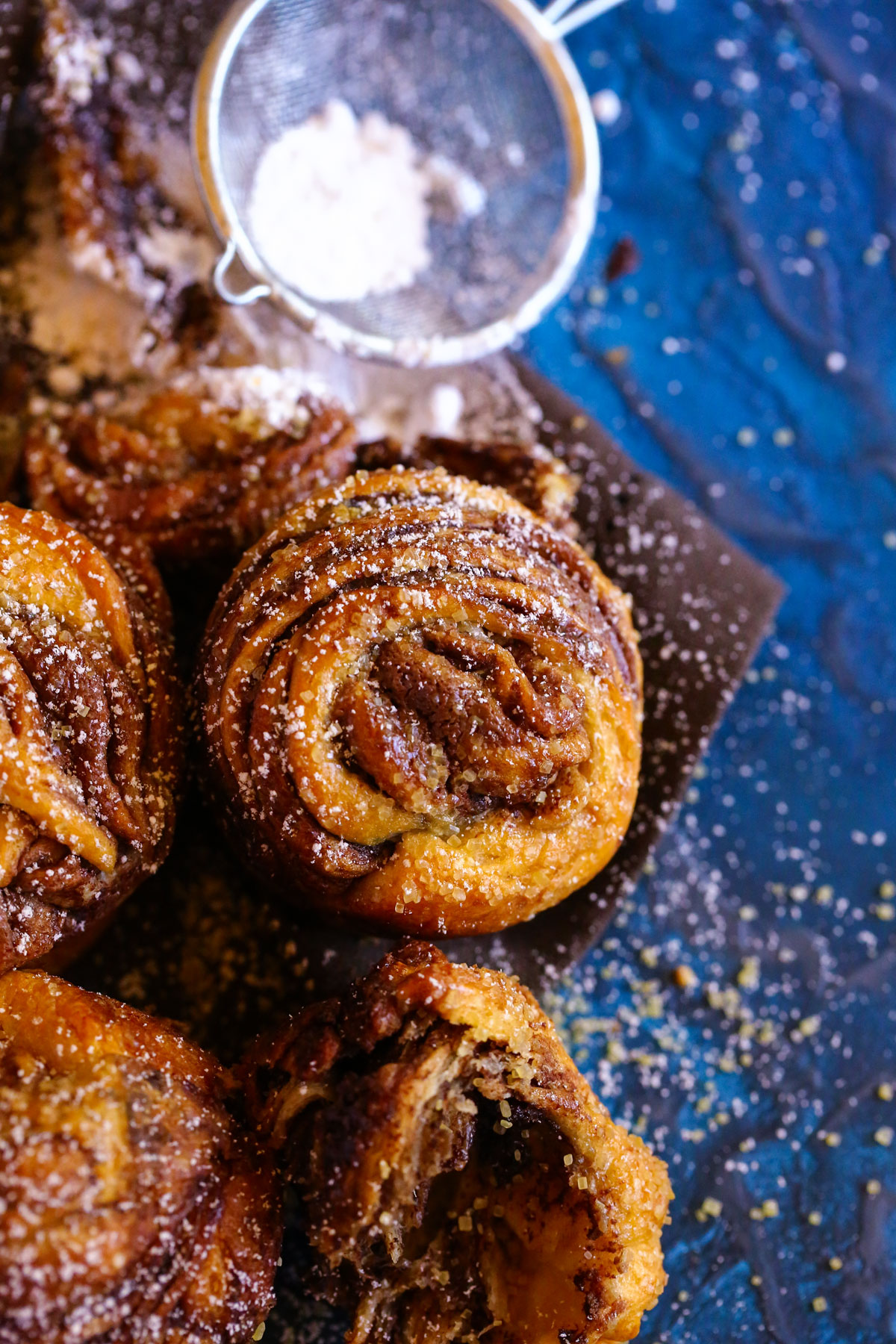 chocolate Nutella Cruffins