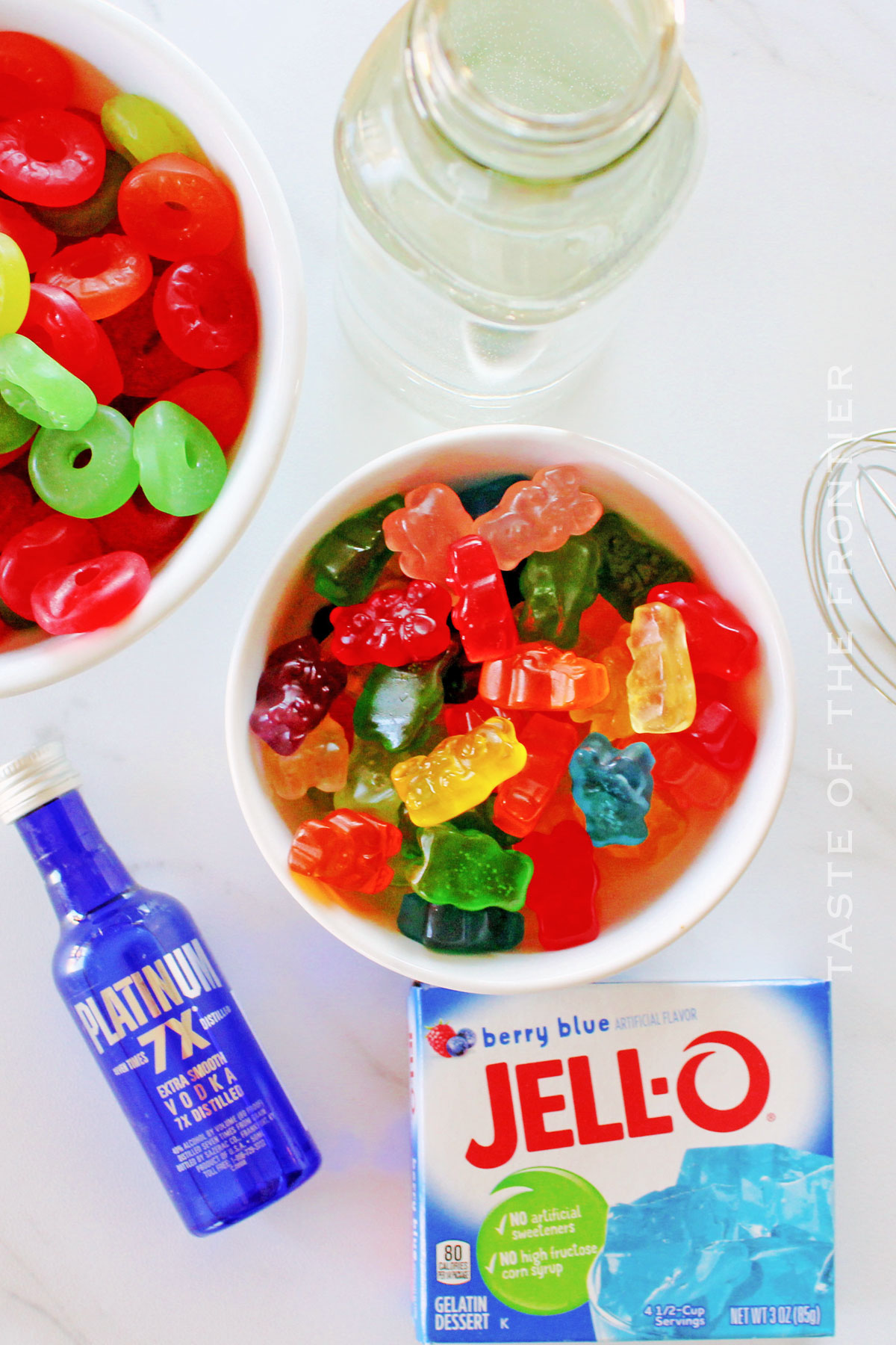 Pool Party Jello Shot ingredients