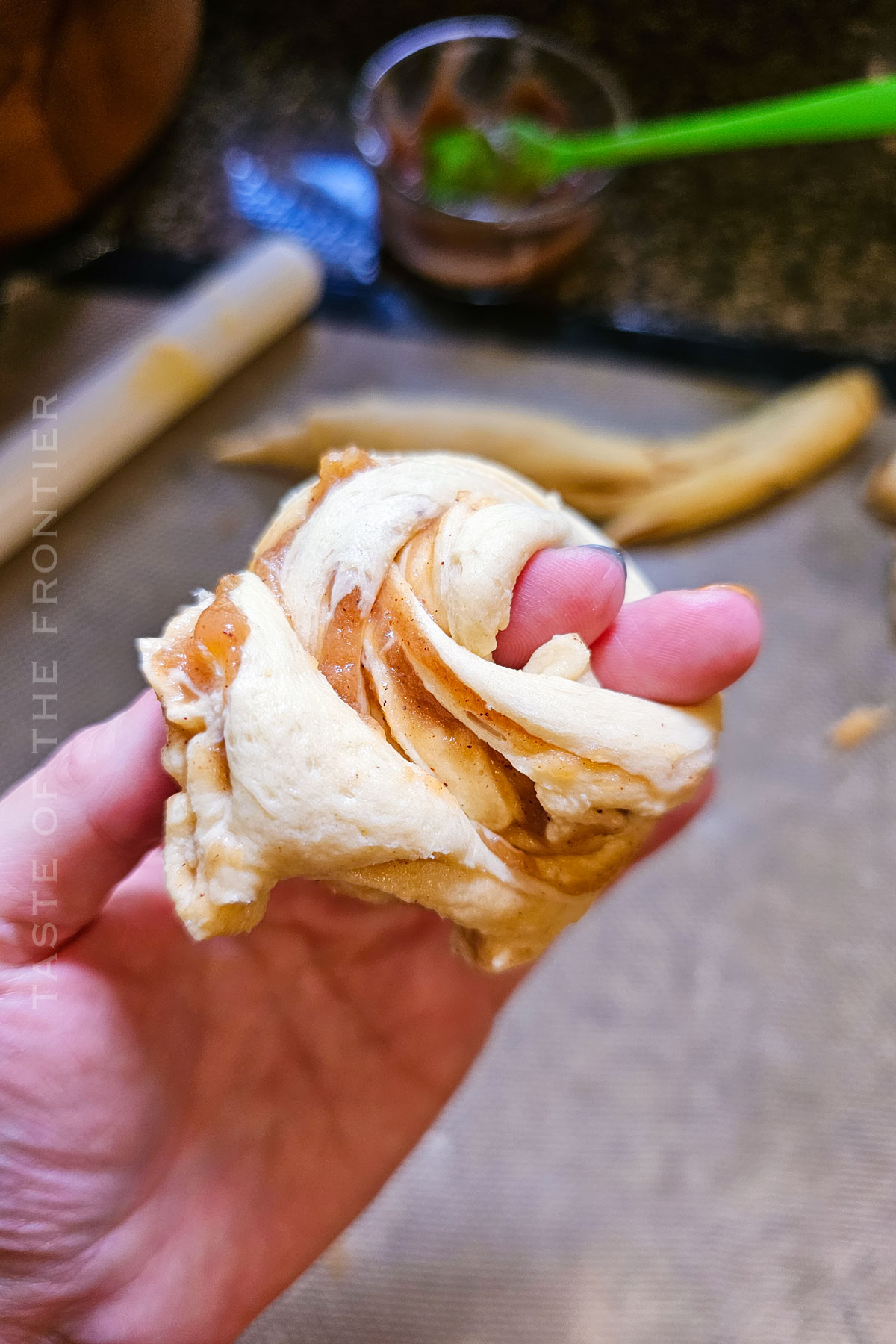 how to make Pumpkin Cruffins