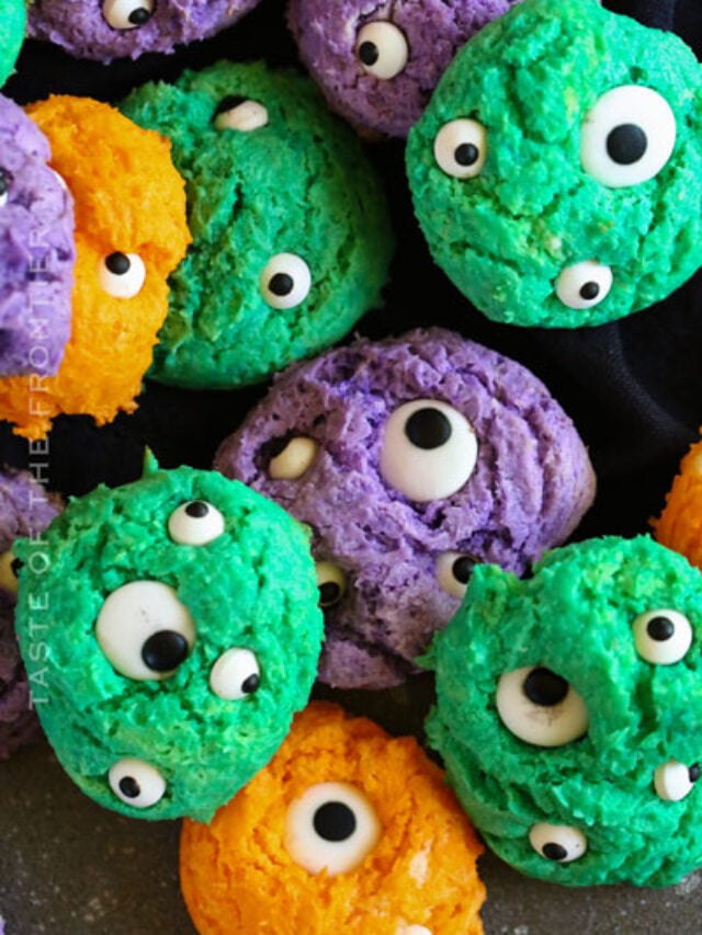 Monster Eyeball Cookies