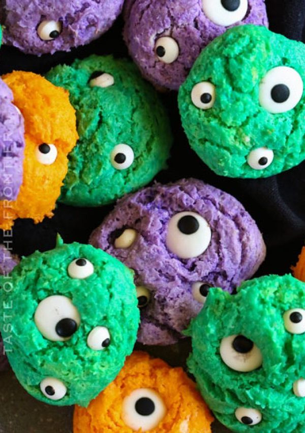 Monster Eyeball Cookies