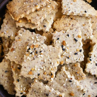 Almond Flour Crackers Recipe