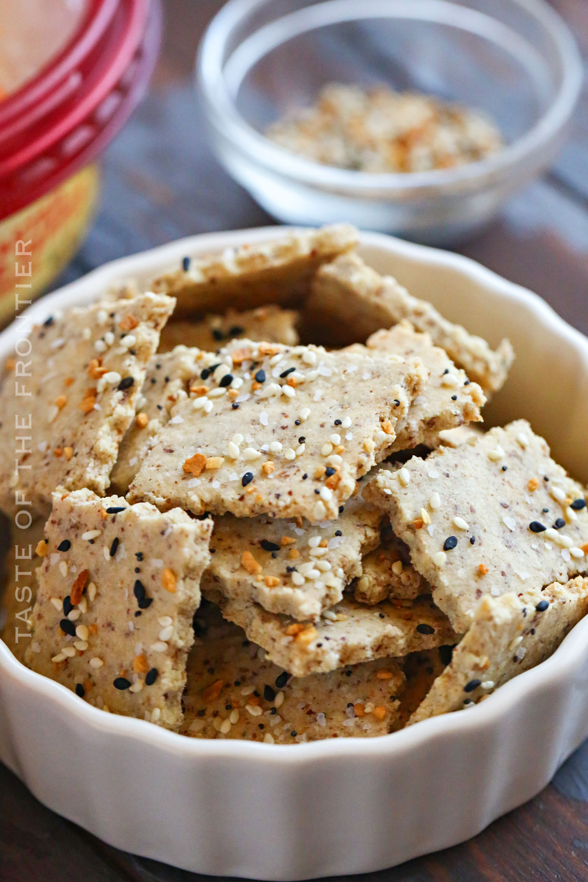 Homemade Almond Flour Crackers