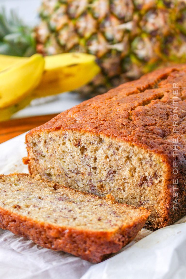 Pineapple Banana Bread Taste of the Frontier
