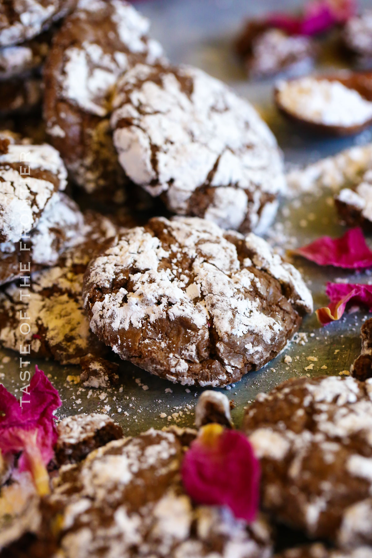 soft crinkle cookies