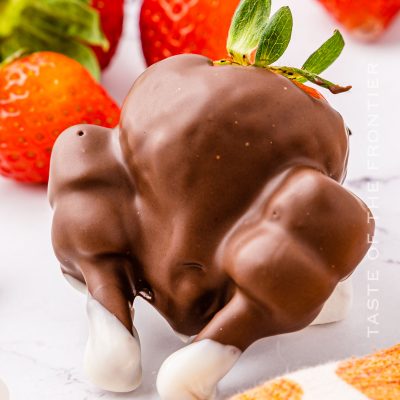 Chocolate Covered Strawberry Turkeys