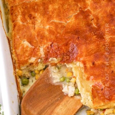 Turkey Pot Pie with Puff Pastry