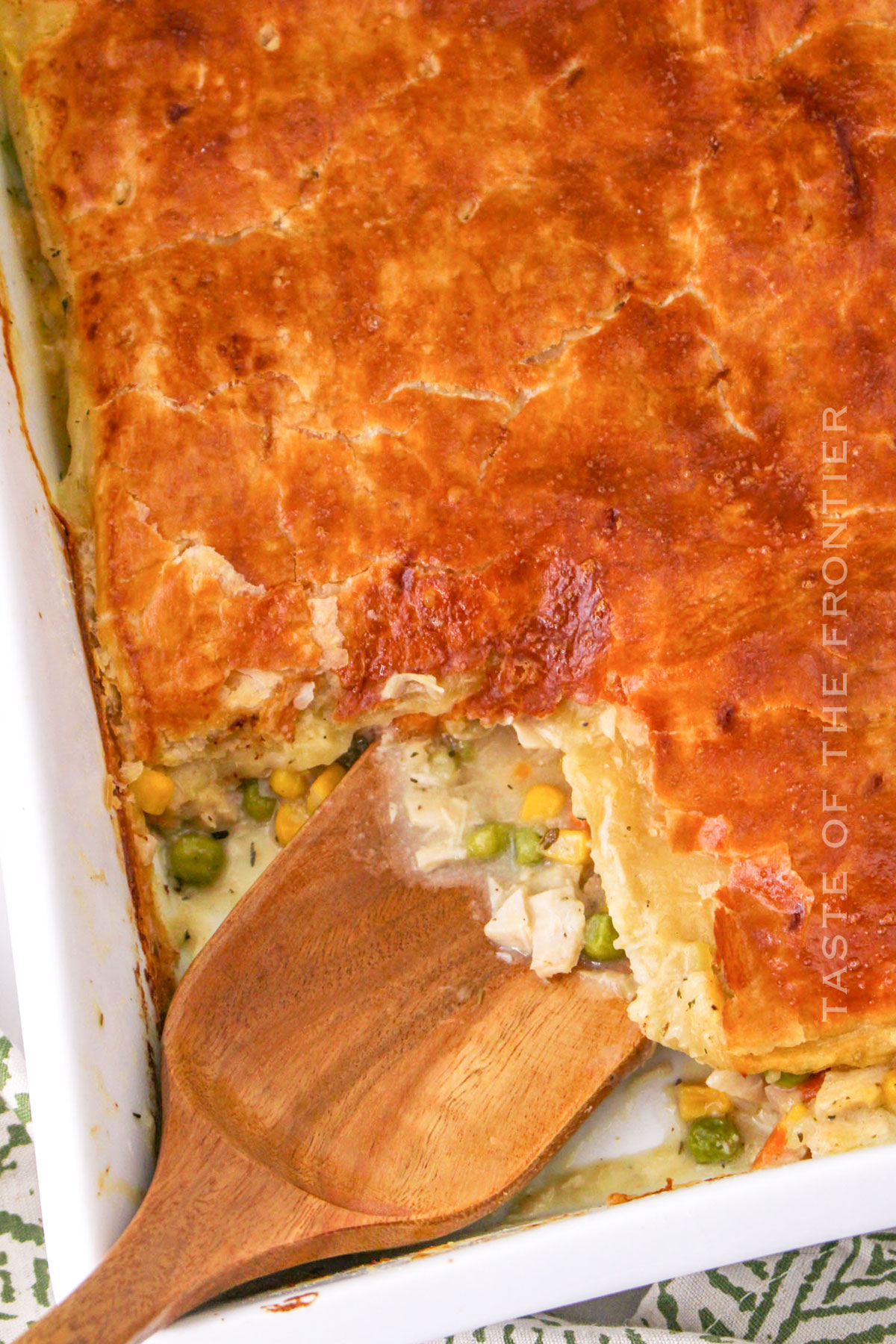 Turkey Pot Pie with Puff Pastry