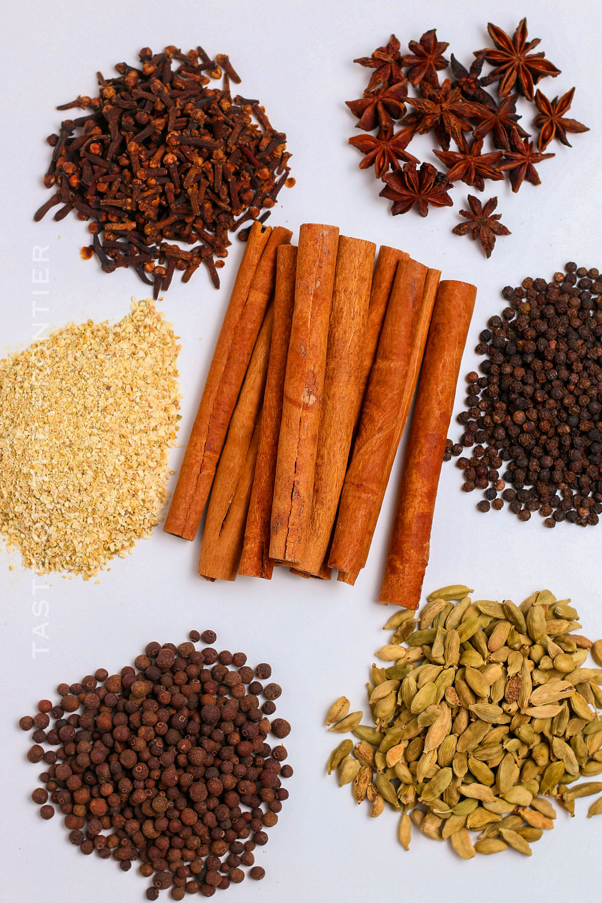 Mulled Wine Spice Mix ingredients