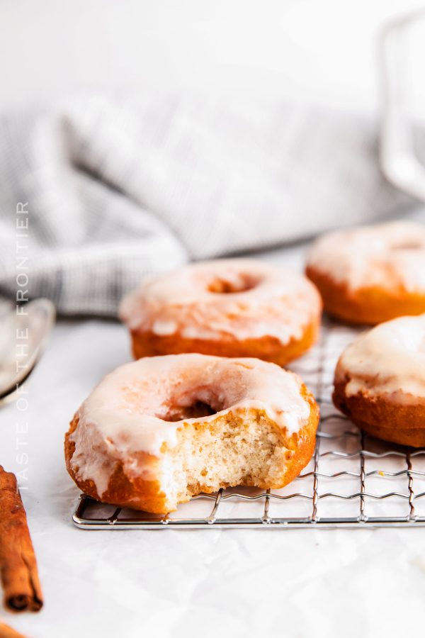 Old Fashioned Glazed Donut Taste of the Frontier