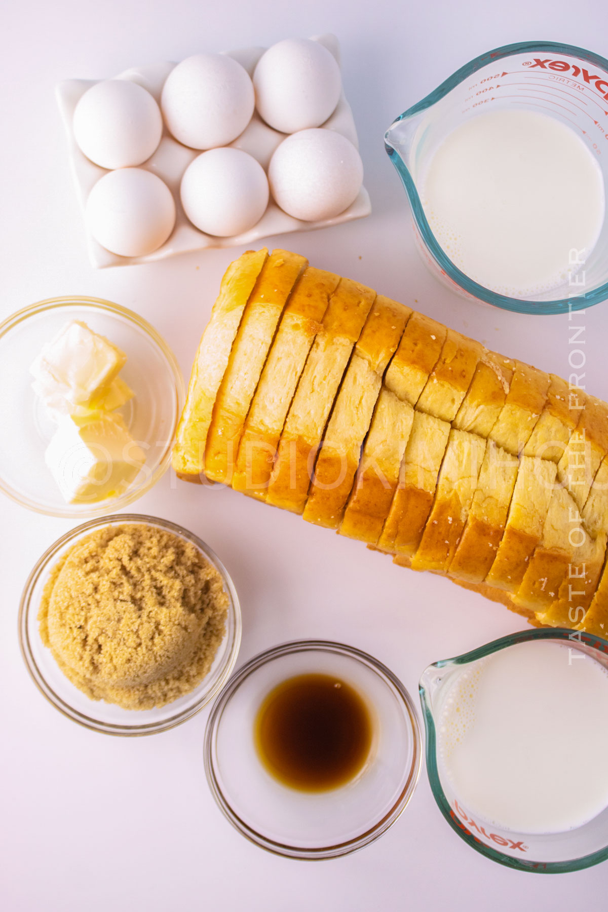 Caramel French Toast ingredients