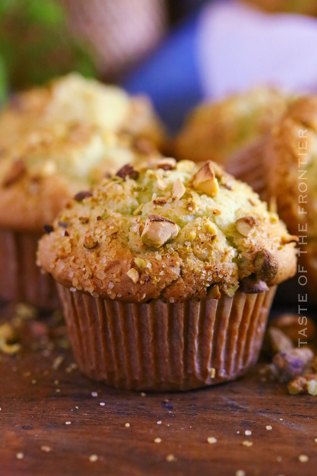 bakery-style Pistachio Muffins