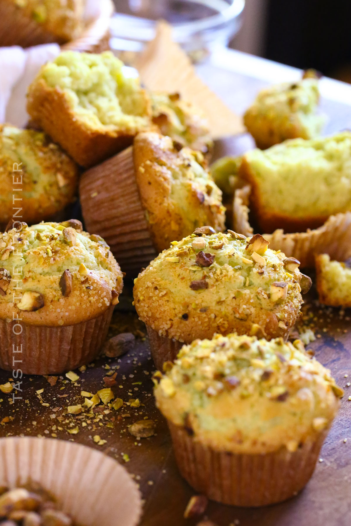 Pistachio Muffins recipe