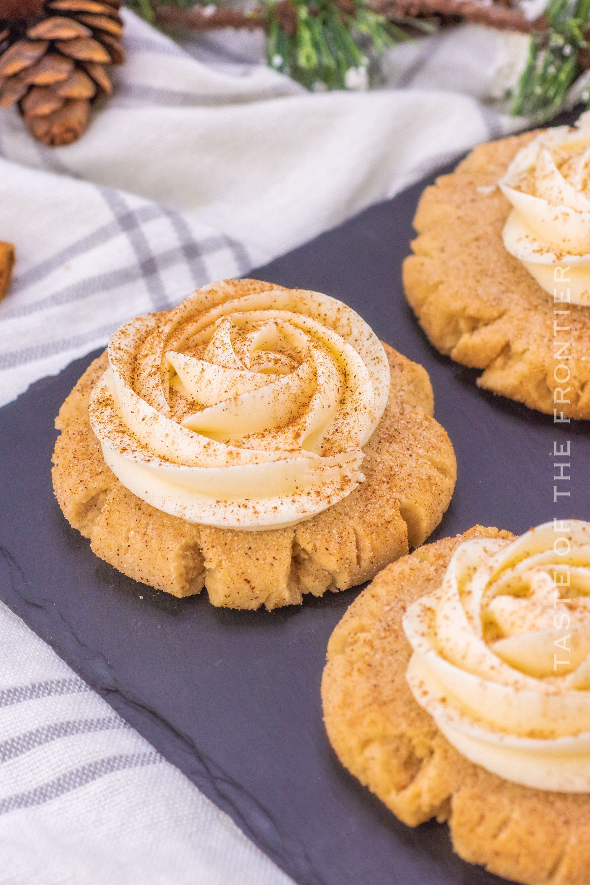 Copycat Snickerdoodle Crumbl Cookies