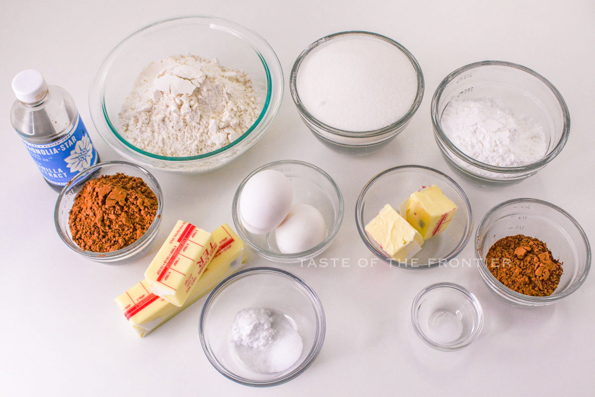 Chocolate Sandwich Cookie ingredients