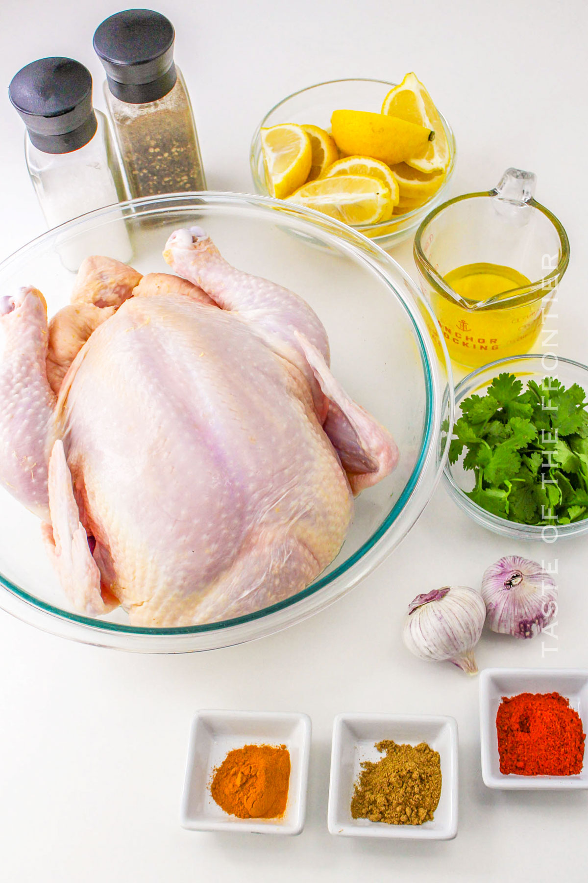 Ghee Roasted Chicken ingredients