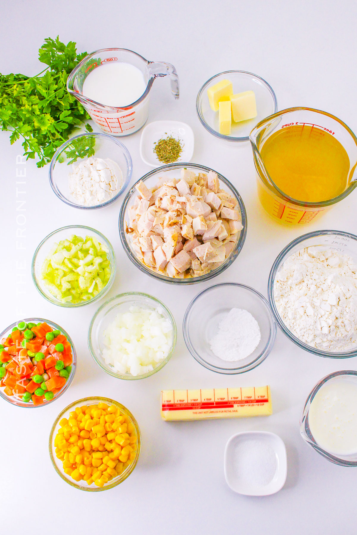 Turkey Pot Pie with Biscuits ingredients