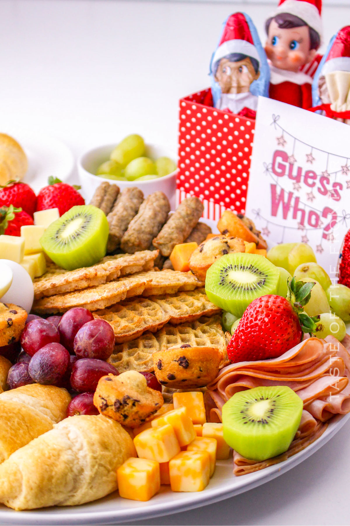 Elf on the Shelf Charcuterie Board