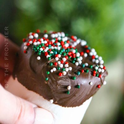 Chocolate Dipped Marshmallows