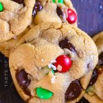 Christmas Chocolate Chip Cookies