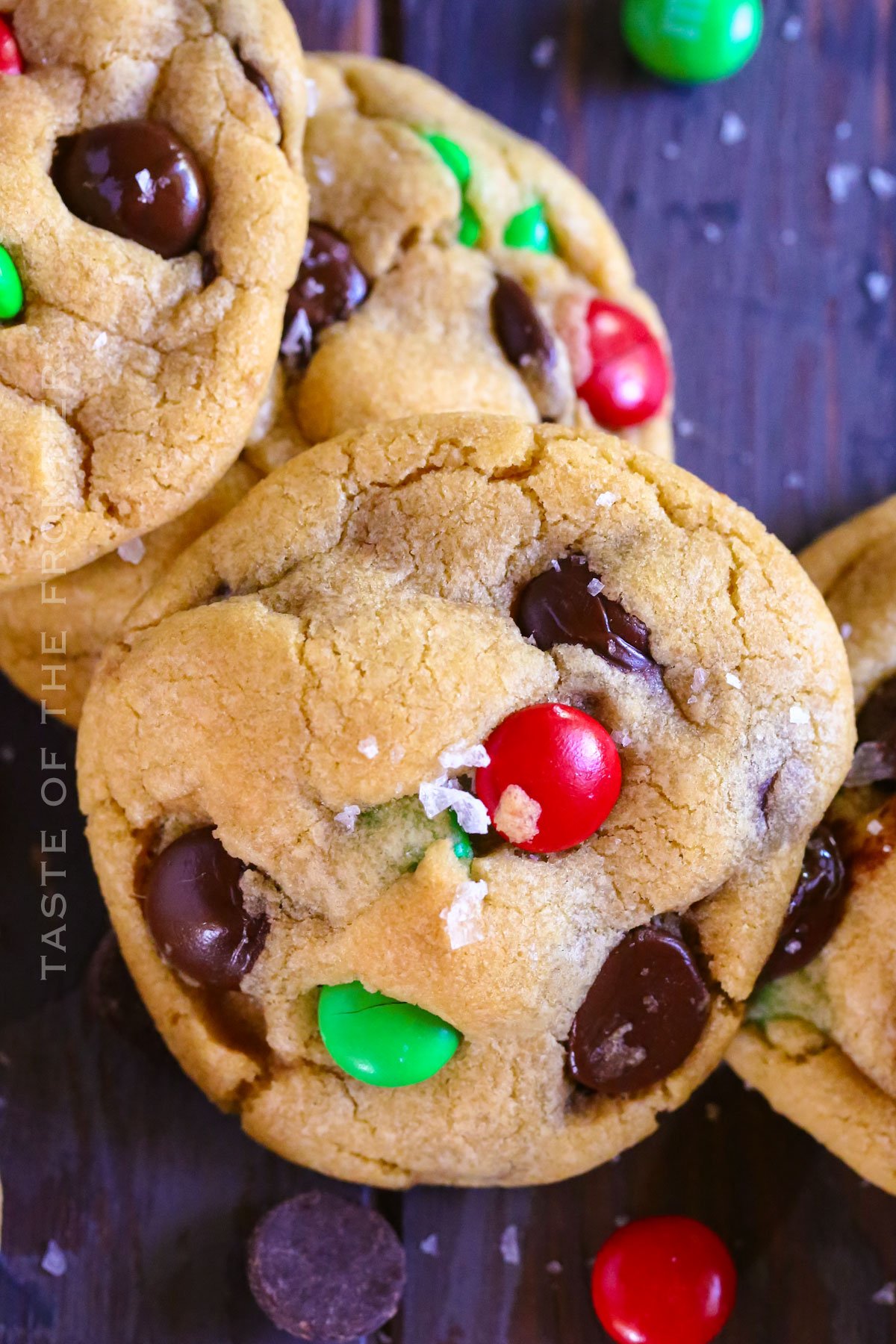 Christmas Chocolate Chip Cookies