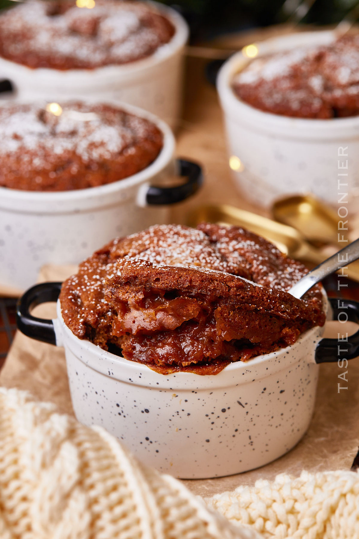 Gingerbread Pudding Cake