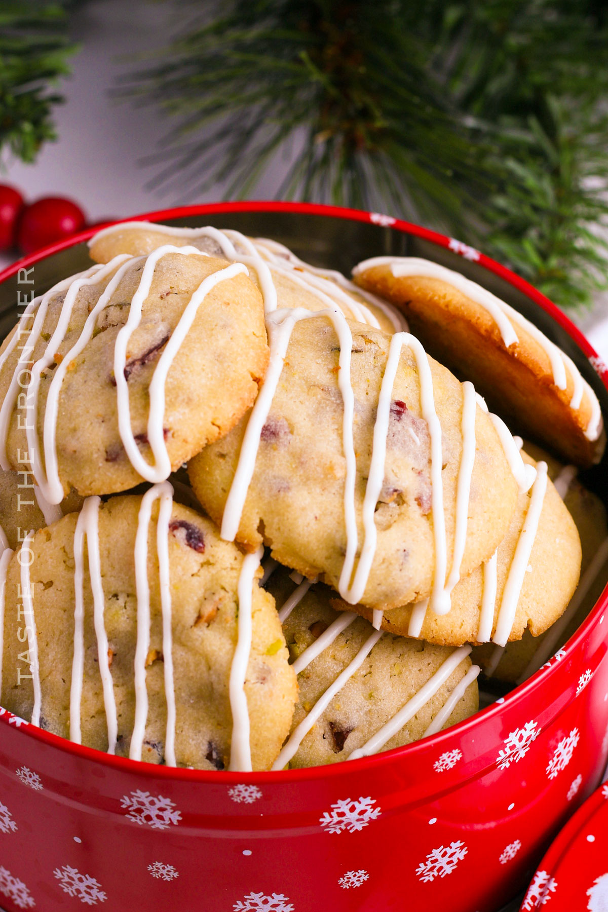 Cranberry Pistachio Cookies