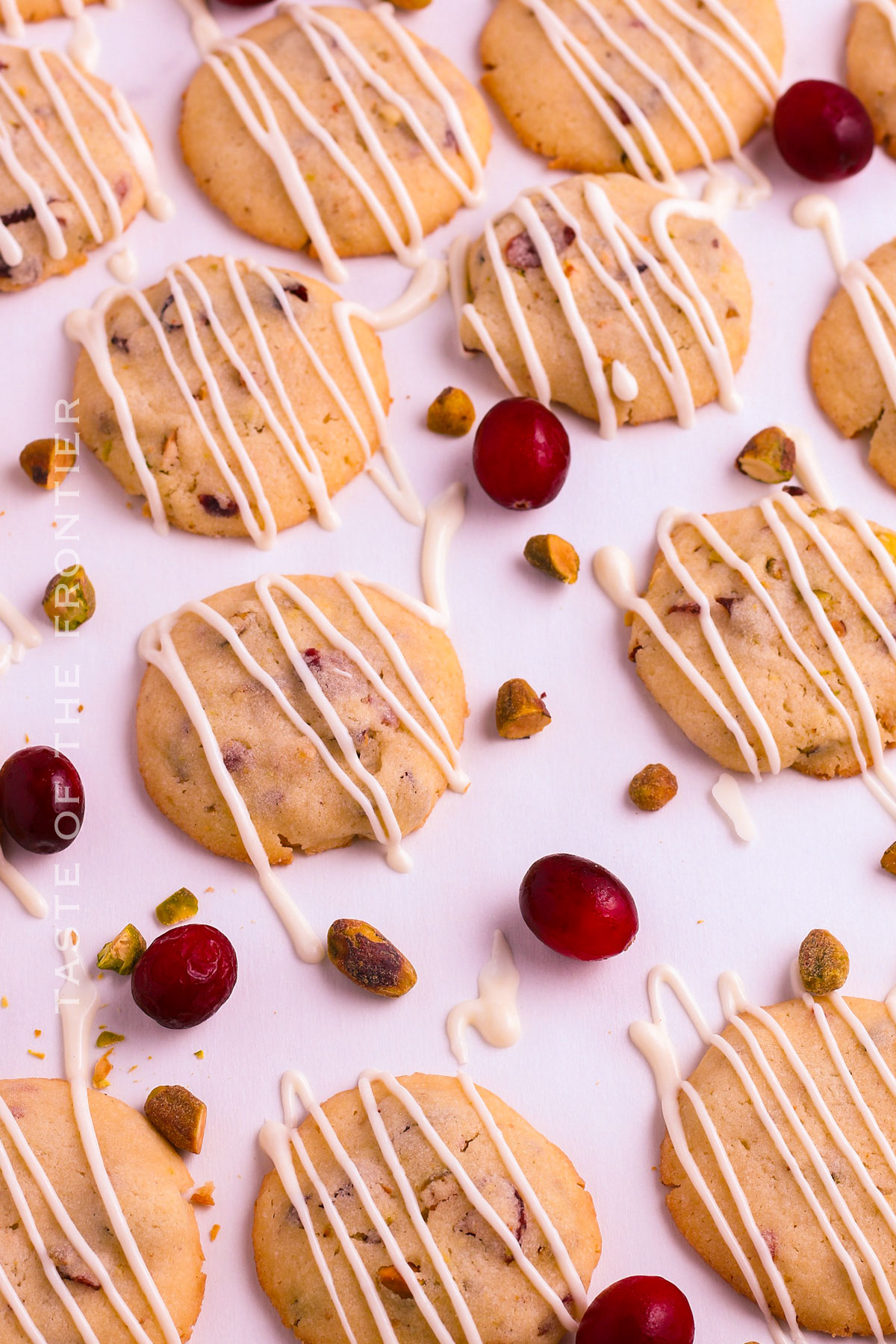 recipe for Cranberry Pistachio Cookies