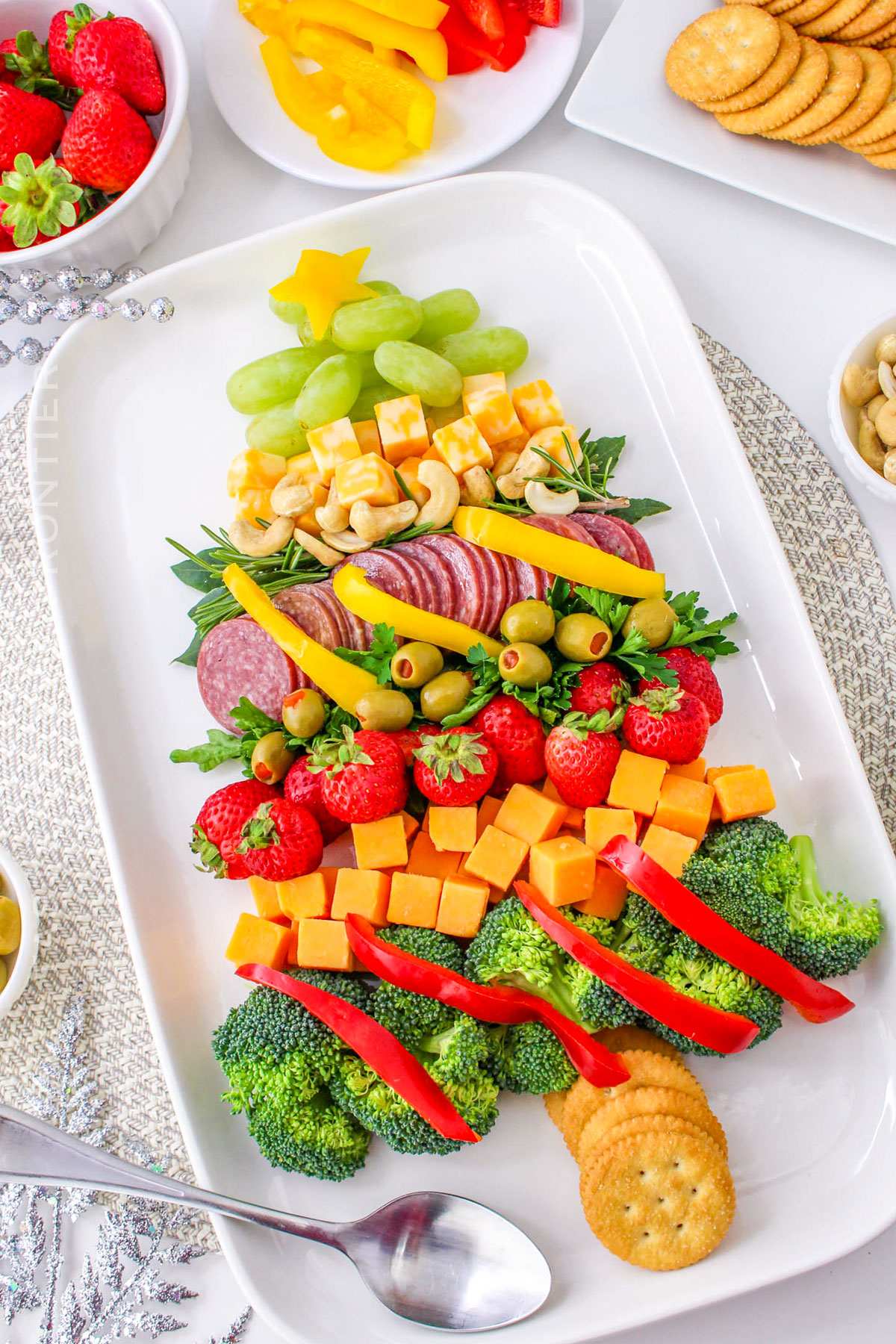 holiday snack board