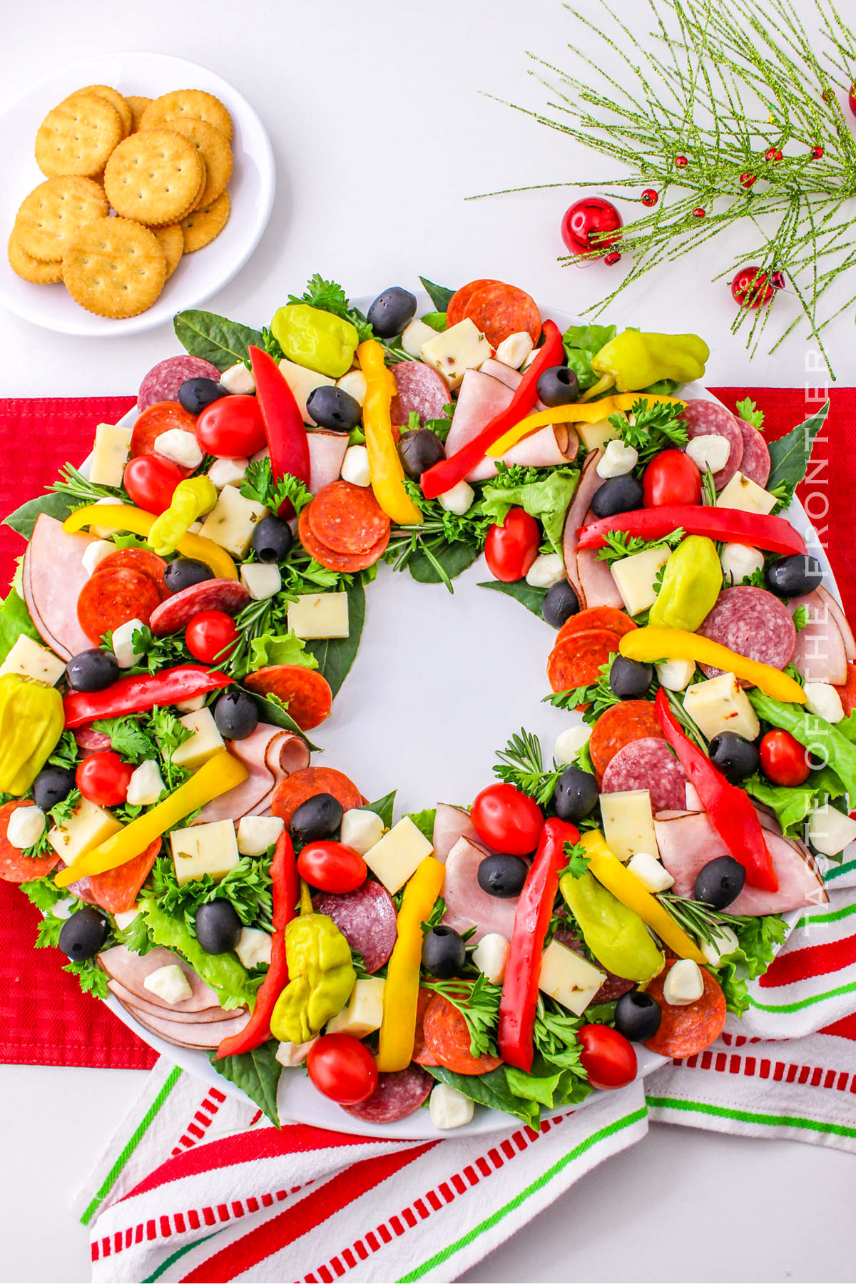 Antipasto Wreath recipe