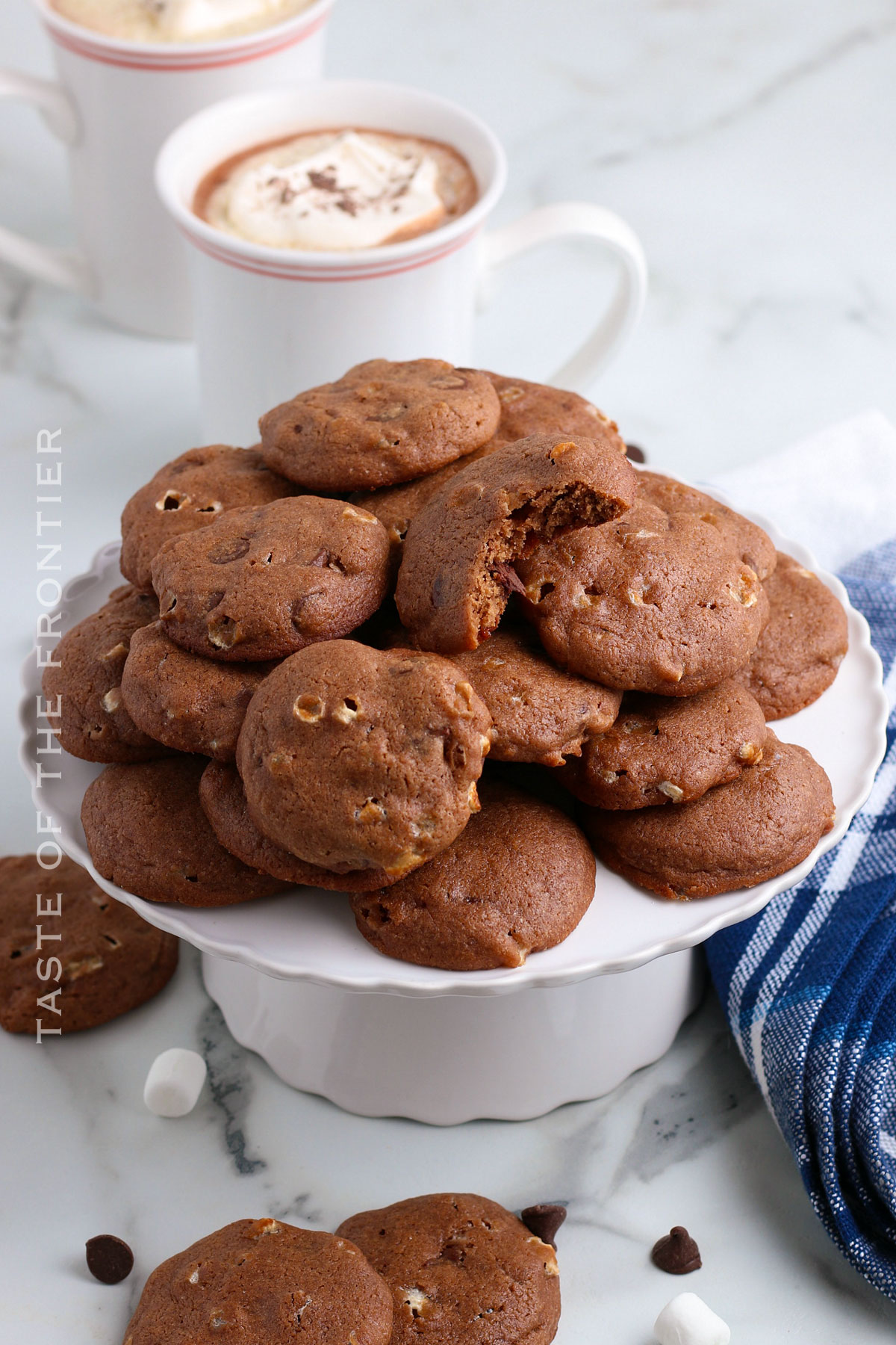 Hot Chocolate Cookies