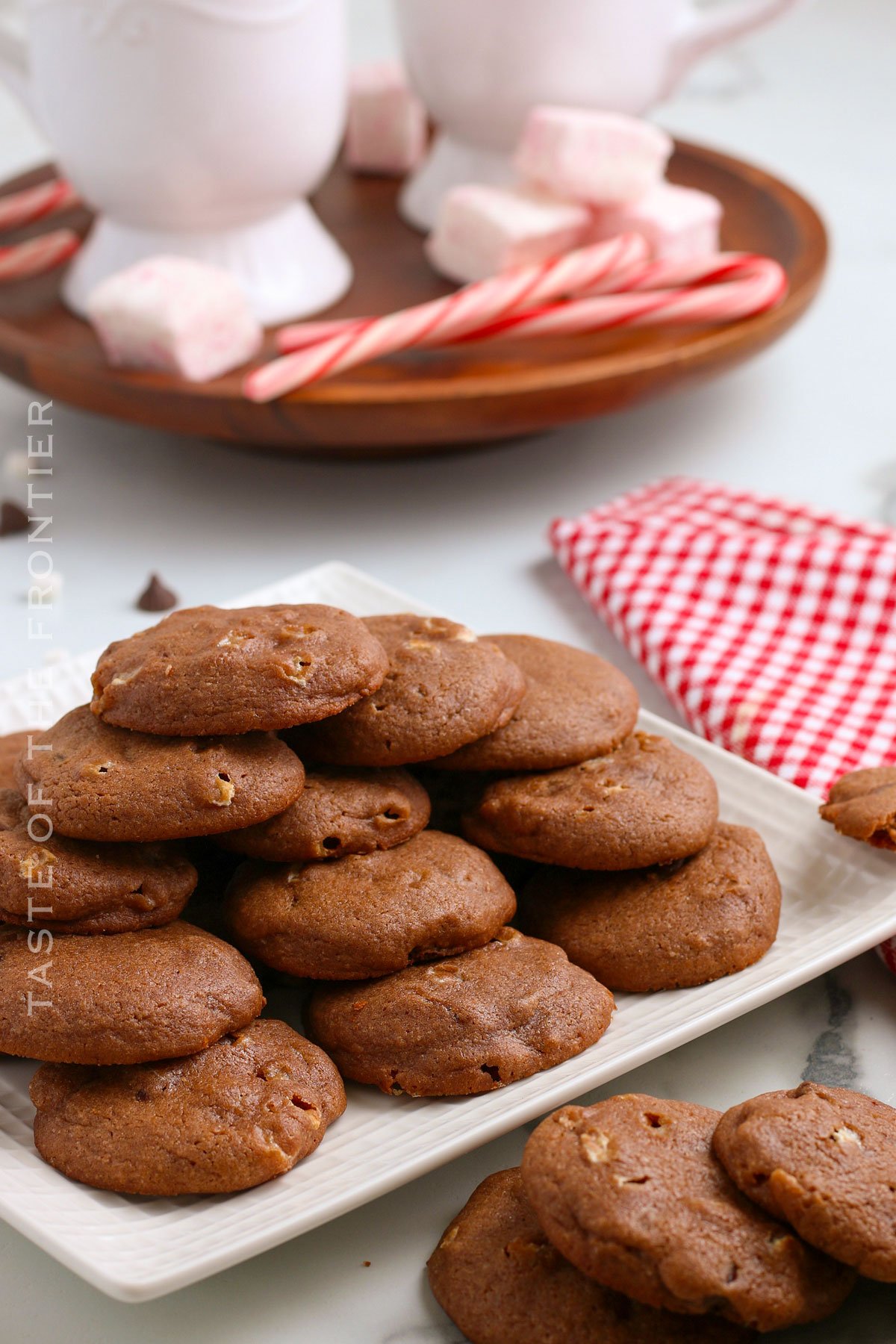 chocolate peppermint cookies