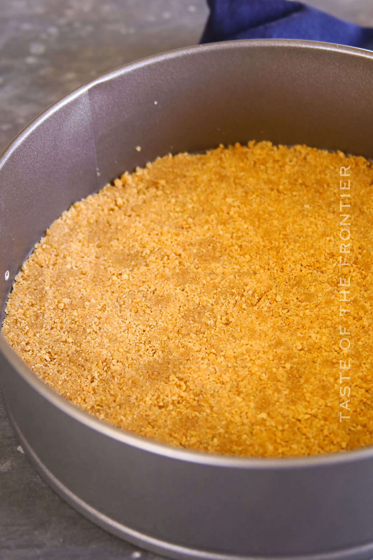 Graham Cracker Crust for cheesecake