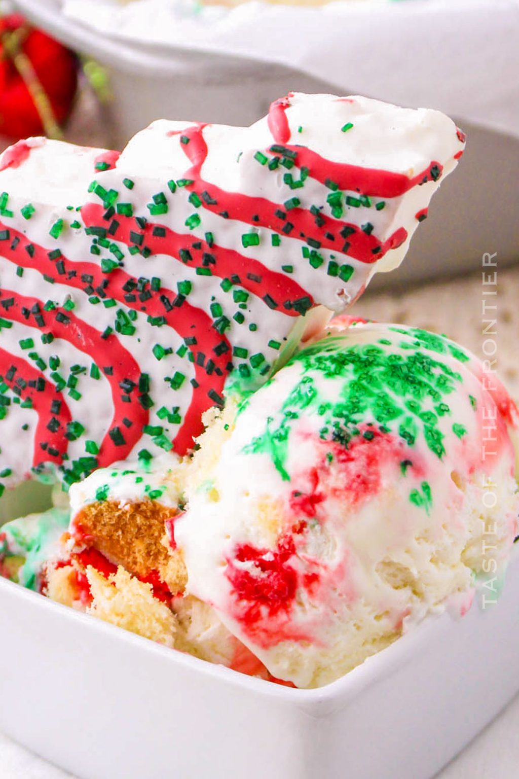 Little Debbie Christmas Tree Ice Cream Taste of the Frontier
