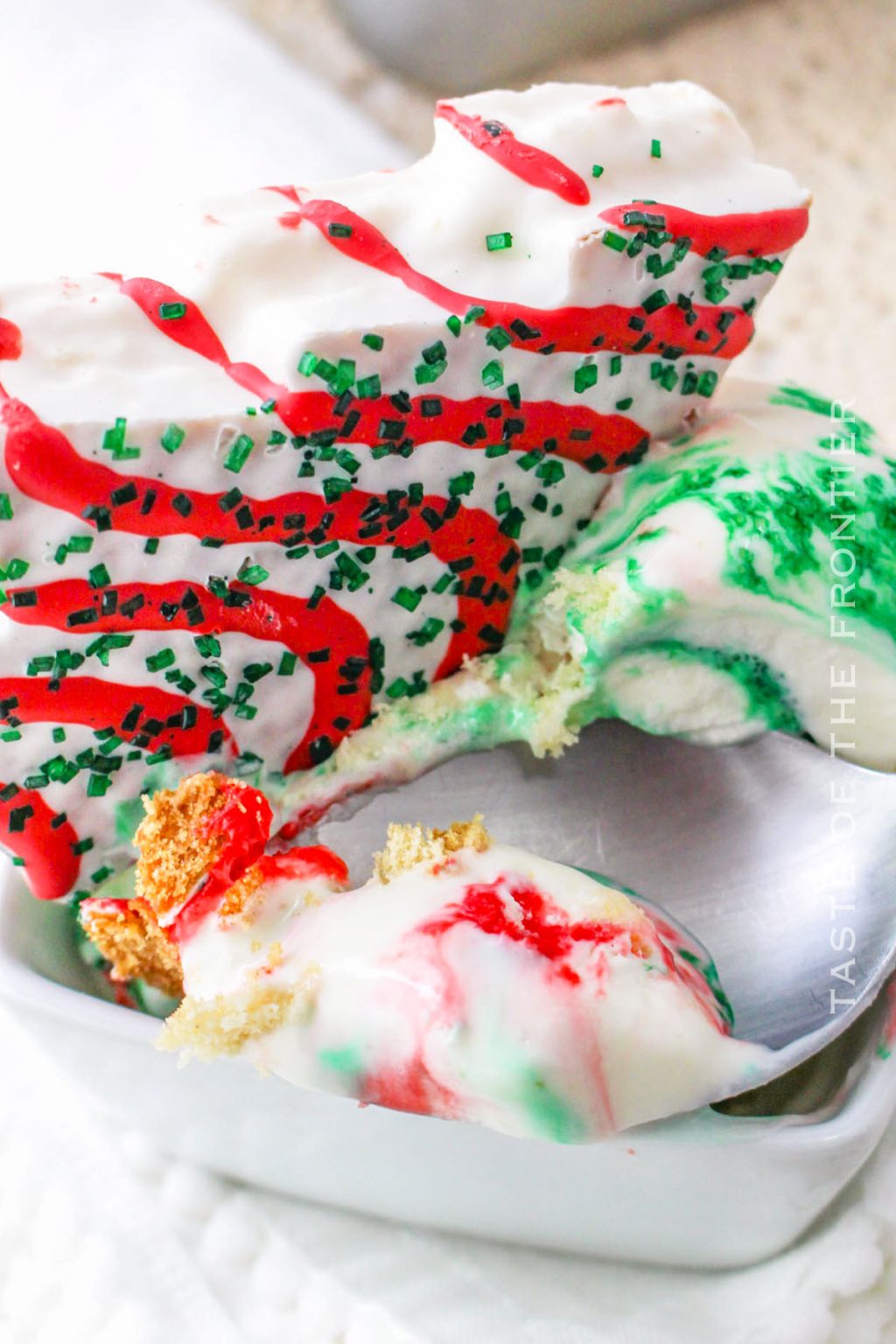 Little Debbie Christmas Tree Ice Cream Taste of the Frontier