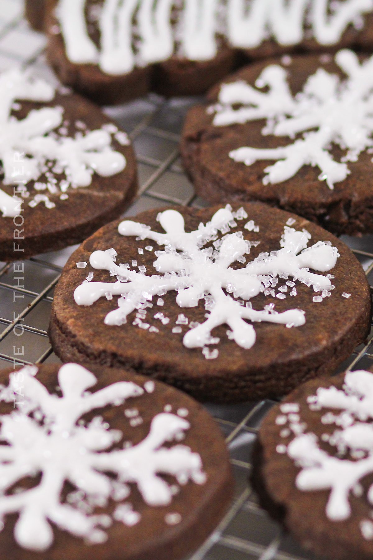 decorating cookies for the holiday