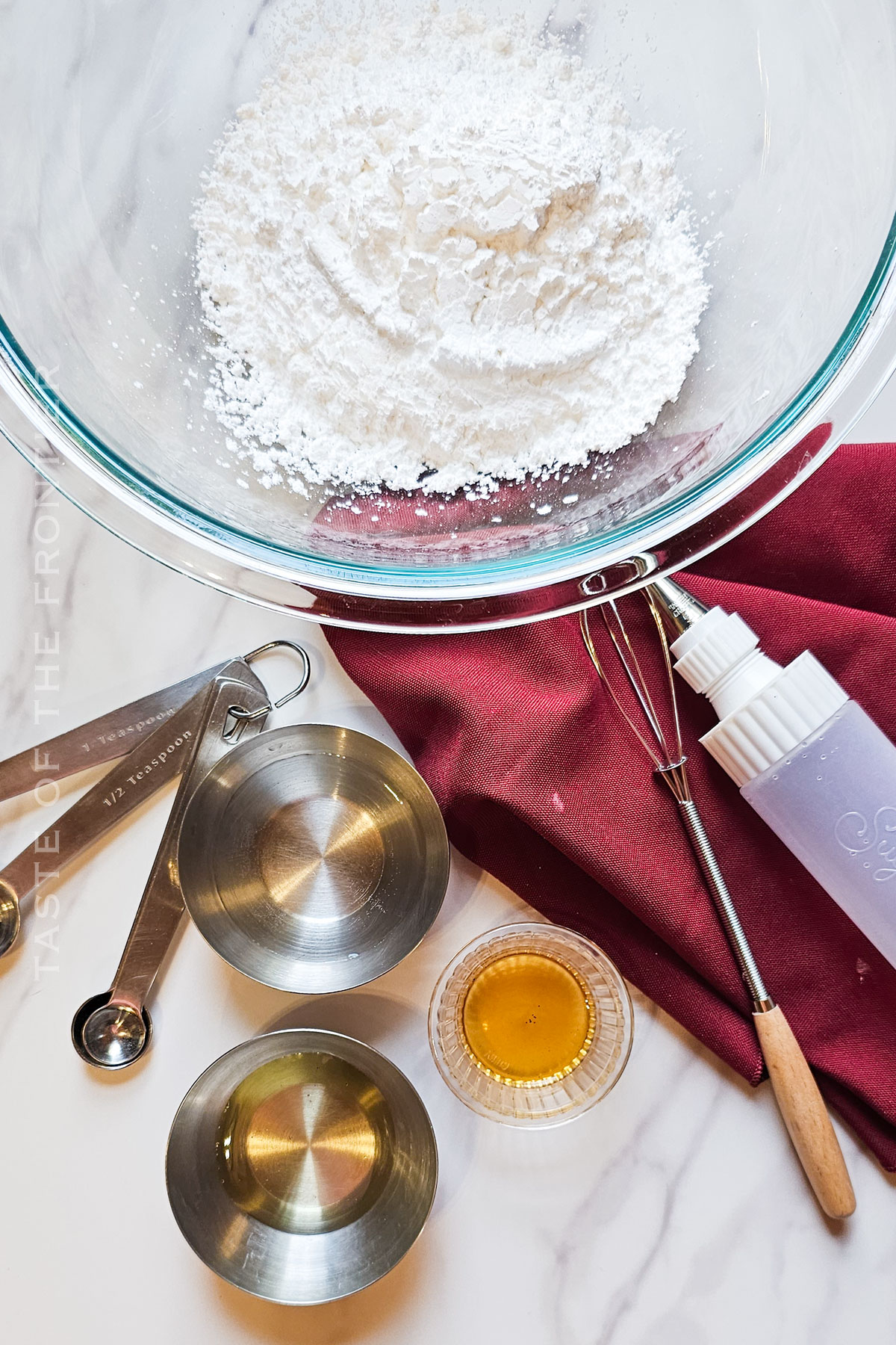 ingredients for Royal Icing Without Meringue Powder
